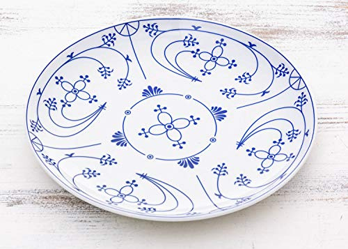 CUP+MUG Indisch Blau Porzellan Teller 20cm