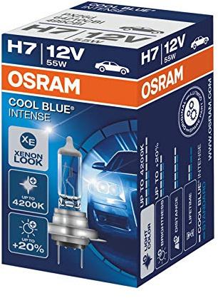 OSRAM H7 Glühlampe Fernscheinwerfer 55W 4200K Fernlicht Halogen Birne 64210CBI