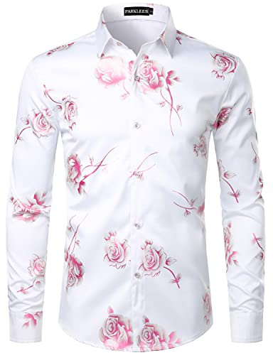 PARKLEES Camicia Elegante Uomo
