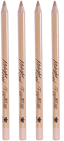 LALAFINA 4pièces Crayon De Maquillage Anti- Taches Et Cicatrices Facile à Appliquer Pour Teint Naturel Et Éclatant