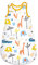 FLYISH DIRECT Baby Schlafsack für Neugeboren und Kinder, 0.5 Tog Schlafsack Baby 100% Baumwolle Babyschlafsack Ganzjahresschlafsack Baby Schlafsack, L/83 cm