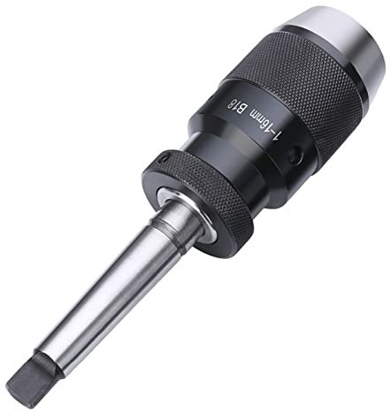 Bohrfutter-Arbor 1-16mm selbst festziehen Keyless Bohrfutter und MT2-B18. Arbor passt for Fast alle Bohr- und Drehmaschinen mit Mk2. Montieren