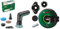 Bosch Home and Garden Akku Reinigungsbürste UniversalBrush (integrierter 3,6-V-Akku, 1 Micro-USB-Kabel) + Bosch 2-in-1 Linienlaser Atino (horizontales oder vertikales Ausrichten)