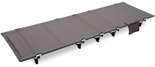 LYZXYZAI Campingbett Aluminiumlegierung Ultraleichters Feldbett Tragbares Klappbett Outdoor Klappbett Für Camping Büro Mittagspause Oder Gästebett,003,187 * 60 * 13.5CM