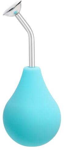 Ballbrause 225ml - Schonende Gartenbrause Ballonbrause Bewässerungsbrause Silikon Bewässerung Sprinkler Kugel mit Edelstahl Ausguss für Gießen Samen, Bonsai, Empfindliche Pflanzen und Stecklinge