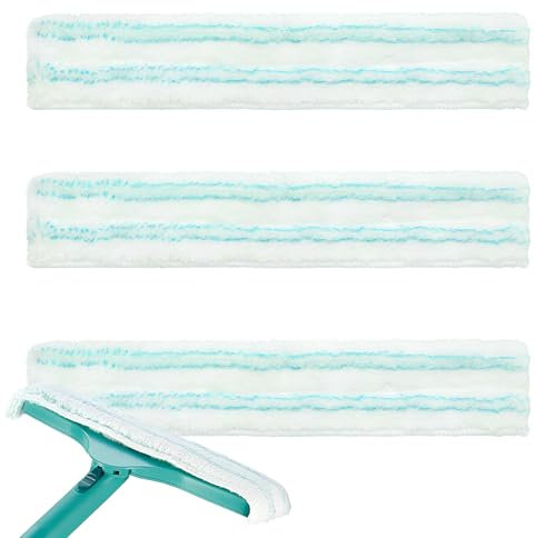 Fensterwischer Ersatzbezug Fensterreiniger Ersatzbezug Mikrofaser Ersatz Bezug Wischbezug Abdeckung Ersatz Mopptuchbezug Breiter Streifenfreie Fensterreinigung Kompatibel Mit Leifheit Fensterwischer