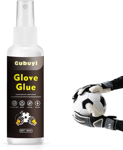 120ml Grip Spray Torwarthandschuhe, Antislip Sticky Spray Für Handschuhe,Torwarthandschuh Pflege-System, Torwart Training Zubehör Torwarthandschuhkleber Verbessern Sie die Griffigkeit von Handschuhen