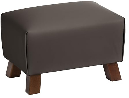 Max Winzer Footstool Hocker Kinderhocker Echtleder (braun)