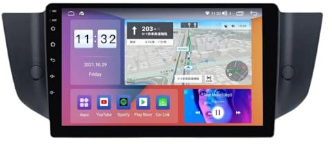 XEILLO Autos Sistema De Navegación para Roewe 550 2008-2015/MG6 2009-2016,Pantalla Grande Android con Control Central GPS Y Radio Bluetooth Integrada,B M100S 1+16 Quad-Core WiFi Version