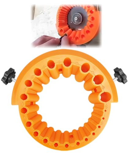 OIXYAZ Affilatrice Punte Trapano,Nuova Affila Punte Trapano, Affilatore Puntes Trapanos per Trapano da 2-13mm e Smerigliatrice da 115/125mm, con Guanti