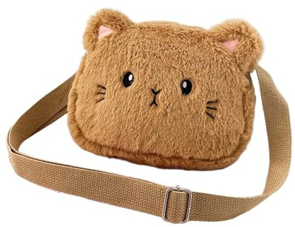 MXYZQDE Handtasche Mädchen,Umhängetasche Mädchen,Süße Katze Form tasche mädchen, für Den täglichen Gebrauch wie Schulbesuch, Einkaufen Oder Reisen
