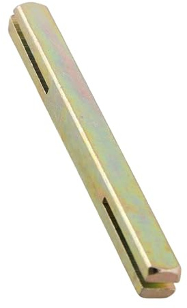 Bulevisiter 8mm Galvanised Iron 85130mm Square Spindle Installation Handle Pin Suitable for Secure Door Meant for Attachment and Effortless(100mm)