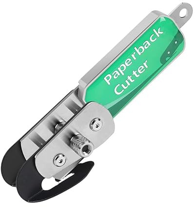 PAVLED Vinyl Backing Cutter Knife PTFE-Coating Twin Blade Pro Slitter for Vinyl Median Strip Cutting Twin Paperback Cutter