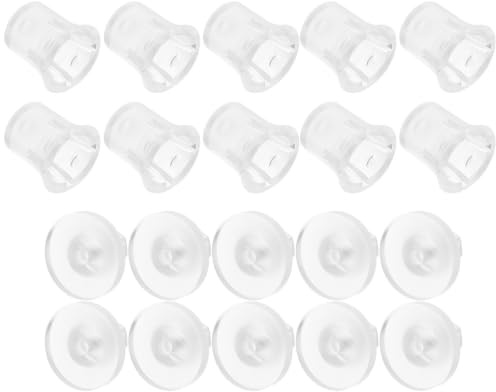 Clous Publicitaires Transparents en Acrylique, Lot de 10 Set de Set