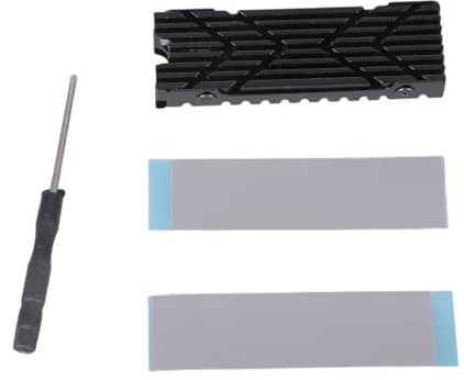Radiateur de refroidissement de disque mince 2280, large compatibilité pour les consoles de jeux et les ordinateurs de bureau, garantissant un refroidissement optimal du dissipateur thermique de