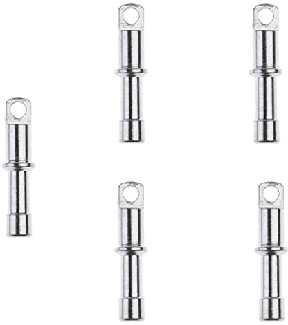 chiwanji (5er Pack Leichte Endstopfen Aus Aluminiumlegierung, Ersatz für 9,5 Mm/11 Mm Sonnenschutz Markisen Zeltstangen, für 9,5 mm