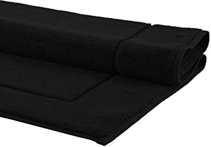 Aquanova Badteppich London Black in 60 x 100 cm