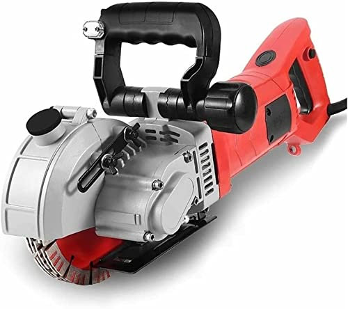 Wall Chaser Cutting Machine Wall Slotting Machine 5500W Electric Wall Chaser Groove Cutting Machine 40mm-Dustproof and Infrared Sighting