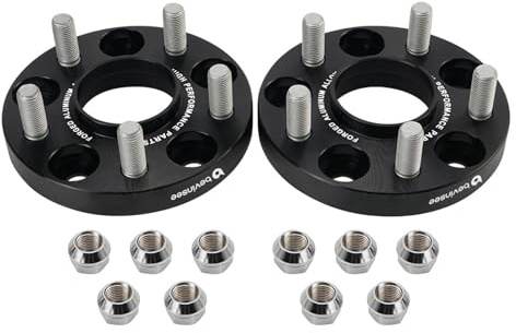 Bevinsee Naentrisches Spurverbreiterungs-Set, 20 mm, Compatible with Tesla Model 3 RWD Standard Range (SR)/Long Range (LR), 2 Stück