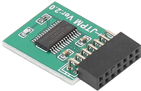 Modulo TPM 2.0 Interfaccia LPC a 14 Pin Modulo di Sicurezza TPM Modulo di Sicurezza con Crittografia TPM 2.0 Componente Elettronico per PC