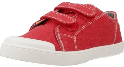 Pablosky Lona 980160, Zapatillas Unisex bebé, Rojo, 22 EU Ancho