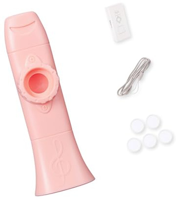 Buntes Kazoo für Kinder und Erwachsene, inklusive 5 Ersatzmembranen, geeignet für Teambuilding und Unterhaltung