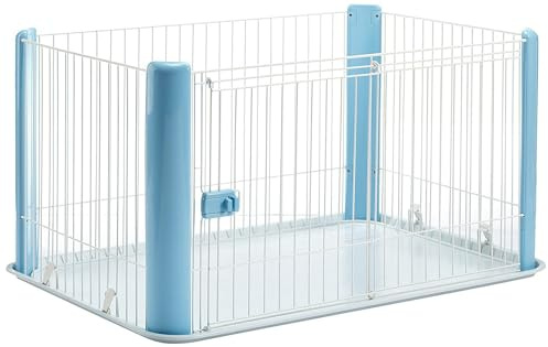 Iris Ohyama Chien Cage Parc d'Extérieur Enclos Chenil Bleu Europe Cls-1130 1 kg