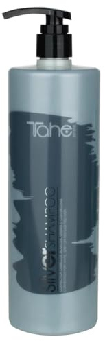Tahe Silver Shampoo 1000ml Correction for White, Grey or Highlighted Hair