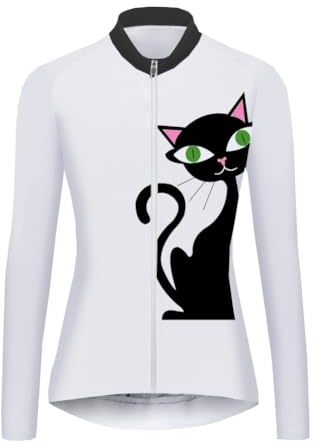UGLY FROG Langarm Trikot Damen 2023 Radtrikot langärmlig Fleece mit Halbem Reißverschluss Fahrradbekleidung