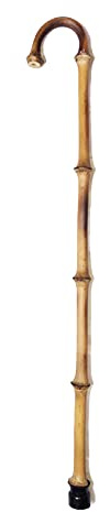 WYZDCP Bastón de bambú para Caminar, bastón portátil liviano para Mujeres y Hombres, bastón con Mango de Agarre ergonómico, bastón para Caminar con Ayuda de Viaje para Personas Mayores (Size : 80cm)