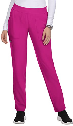 KOI Basics 743 Pantaloni Caroline, Azalea rosa., XS