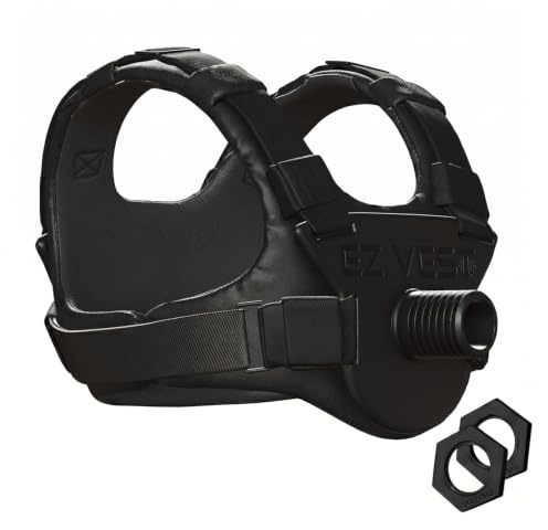Kensui EZ-VEST PRO V2 Plate Loaded Weighted Vest, 150 lb Capacity | Plate-loaded weighted vest supports up to 150 lb with 1 in or 2 in plates for pull ups, dips, push ups and squats