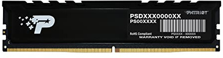 Patriot Signature Premium DDR5 RAM 16GB (1X16GB) 5600MT/s CL46 UDIMM W/HS Desktop Memory Module - PSP516G560081H1