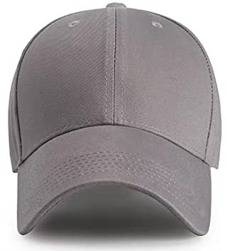 Etyepoh Baseball Cap für Herren und Damen, Unisex Kappe Verstellbar Reine Farbe Baseboard Baseballkappe Mütze (DE/NL/SE/PL, Alphanumerisch, Einheitsgröße, A-dunkelgrau 02)