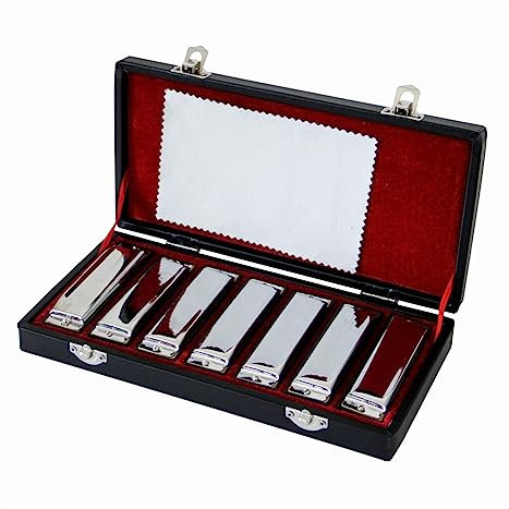 Mundharmonikas Mundharmonika, 7-teilig, Harfe, Diatonische Mundharmonika, Verkauft Von Set Professional Mundharmonika