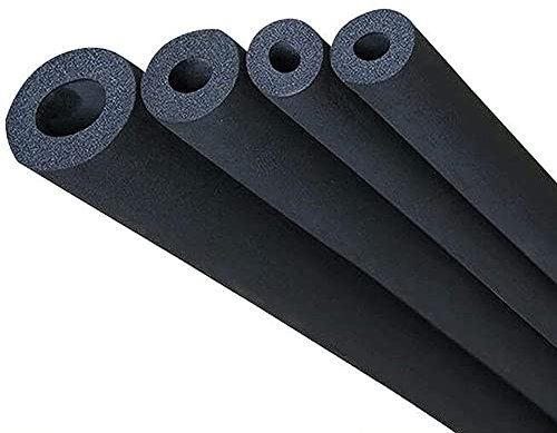 Rohrisolierungsschaum, Rohrisolierungsschaum Schwarzer Schaumstoffschlauch, Rohrisolierung, Schaumstoffschlauch, 1/2 Zoll ID, Gummirohr-Isolierschlauch, 9/15 mm dick, Klimaanlage, Wärmedämmrohr – 170/