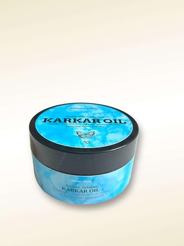 200ML Karkar Hair Cream fortified with Jamaican Black Castor Oil, Shea Butter, Sesame Seed Oil and Rosemary Oil - PROMOTES HAIR GROWTH, NEW HAIR GROWTH AND ENHANCES SHINE