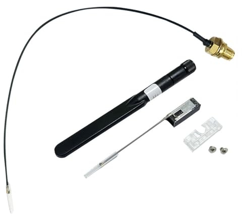 HSSDTECH Cable Flat Flex Antena WiFi para Lenovo ThinkCentre Tiny 6 7 8 M70a M90q M80q M70q M60e 11CL 11CR 11DG 11DH 11DJ 11DK 11DL ThinkStation P340 30DE 30DF 30DG 30DR Antena inalámbrica WiFi