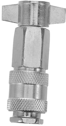 OFFSCH Conector Rápido Neumático de Acero Inoxidable, Unión para Manguera de Aire, Diseño Preciso Fugas, Uso Industrial y Mantenimiento de Camiones