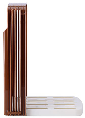 Matybobe Molde Cortador de Pan, Guía de Corte Cocina, Herramientas Plegables para Pan Tostado, Sándwich, café