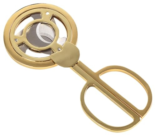 Cortador de cigarros de hojas: herramienta de corte creativa de acero | inoxidable estilo molino de viento, accesorio de corte de cigarros de precisión, diseño de metal compacto | Compañero d