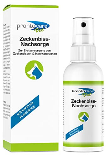 Prontocare-Vet Zeckenspray 75ml - optimale Nachsorge bei Zeckenbissen