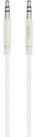 Belkin Premium MIXIT Metallic AUX-Kabel (1,2m) weiß