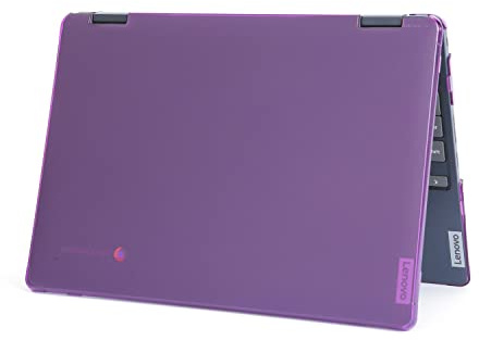 mCover Funda rígida Solo Compatible con Laptop Lenovo Chromebook Flex 3 11M836 de 11.6 Pulgadas 2 en 1 (Lenovo Flex 3 11M836 de 11.6 Pulgadas, Morado)