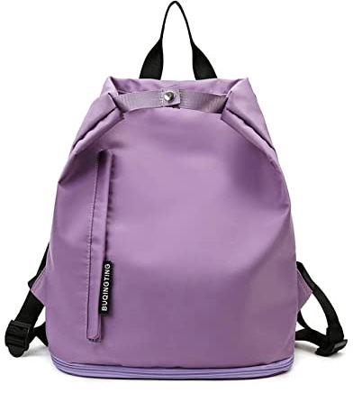 FANDARE Fitnessstudio-Rucksack Handgepäck Sporttasche Übernachtung Reisetaschen Handtasche Damen Herren Weekender Tasche Schwimmtasche Trainingstasche mit Nass Trockentrenntasche & Schuhfach