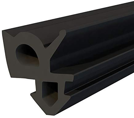 Seiletech.de Fensterdichtung – S-1387 – 15 m – Rehau PVC Fenster Gummidichtug – Schwarz – Zugluftstopper Profildichtung – Gummidichtug Dichtband Kunststofffensterdichtungen