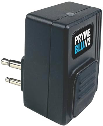 PRYMEBLU® BT-503-V2 Bluetooth Wireless PTT Button and Headset Adapter (Version 2) - Passend für: Motorola Zweipolige M1(x03) Radios einschließlich digitaler Modelle
