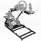 Minneer G27 Foldable Flight Racing Wheel Stand Fit for Logitech G25 G29,Thrustmaster T80 T150,HOTAS Warthog G Saitek Gaming Sim Frame with 3 Shift Lever Panels and Seat Slot Not Included Wheel Pedals