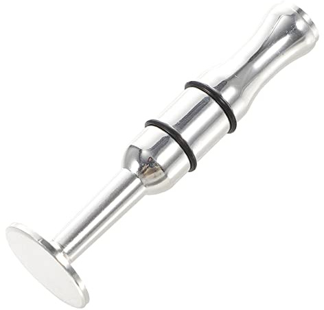 ibasenice Dispositivo de Entrenamiento de Embocadura en Latón Ligero Color Plata para Práctica y Enseñanza para Trompeta del Instrumento Musical