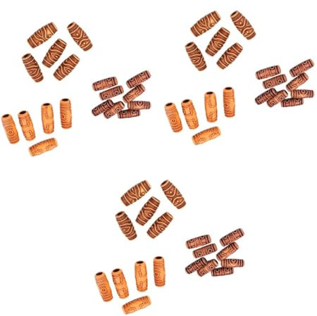 EXCEART 180 Stk Holzperlen Kreativer Schmuck Perlen Zur Schmuckherstellung Uhren Garming Sering Mahomes-ornament Concelaer Perlen in Loser Schüttung Diy-perlen Abstandsperlen Runden